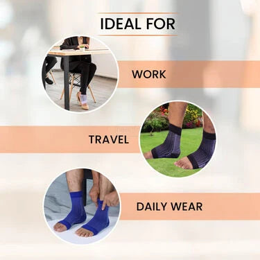 Neuropathy Compression Socks for Foot & Ankle Pain Relief