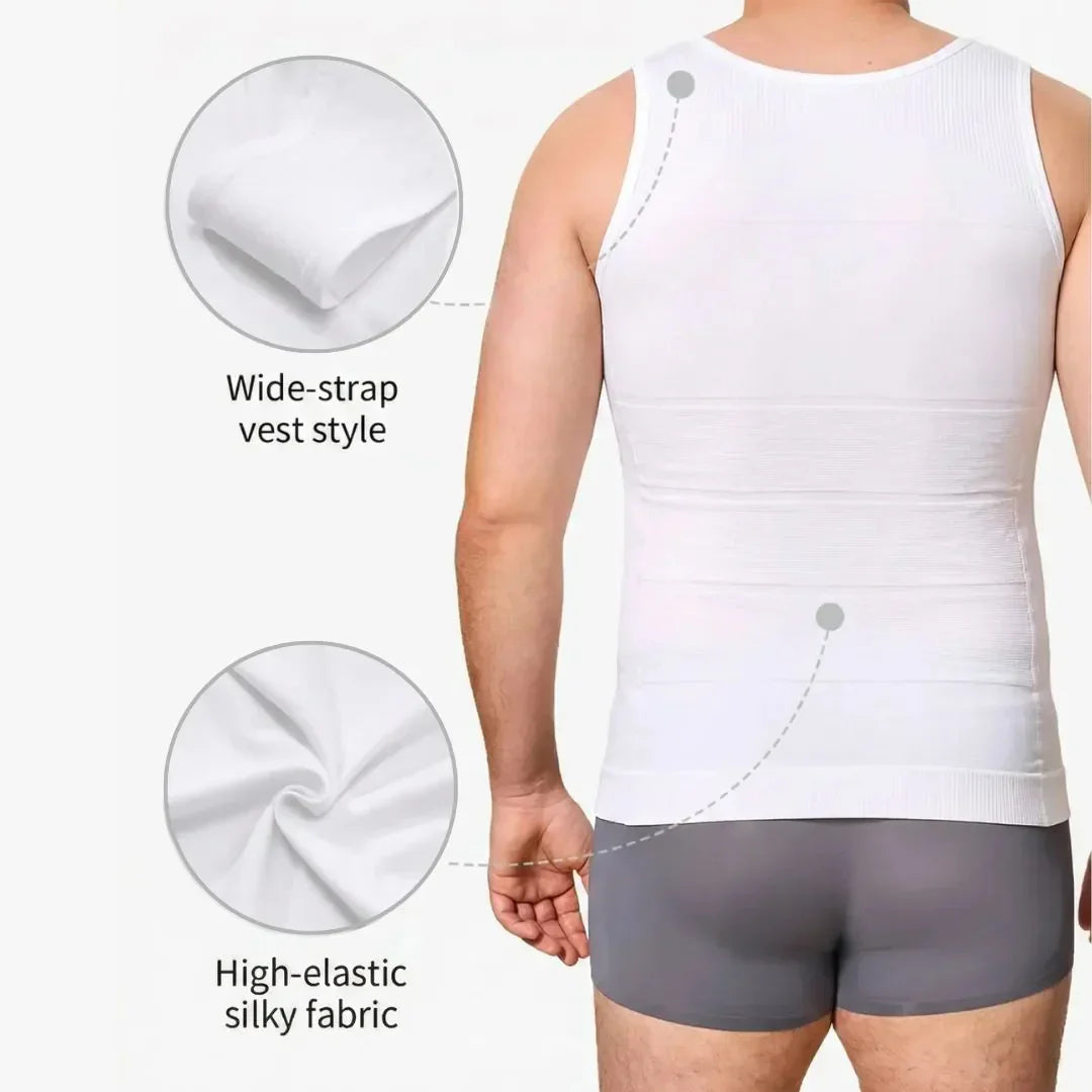Premium Men’s Body Shaper – Instant Slimming & Tummy Control Tank
