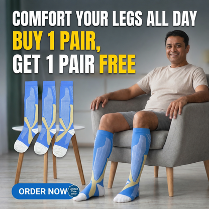 Compression Socks for Pain Relief (Buy 1 Get 1 Pair)